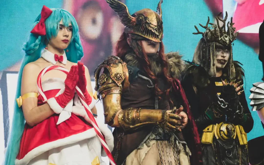 Teilnehmerinnnen des Cosplay Contest 2025