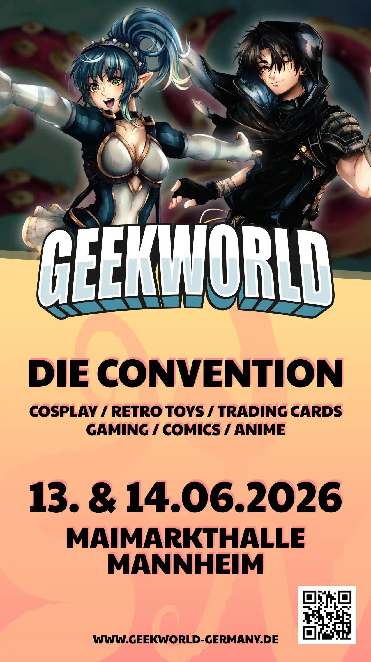 Flyer für GEEKWORLD 2026
