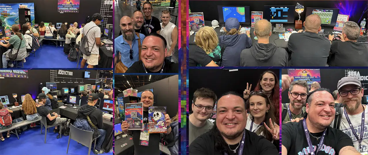 Selfie Collage von Guggi auf der GamesCon