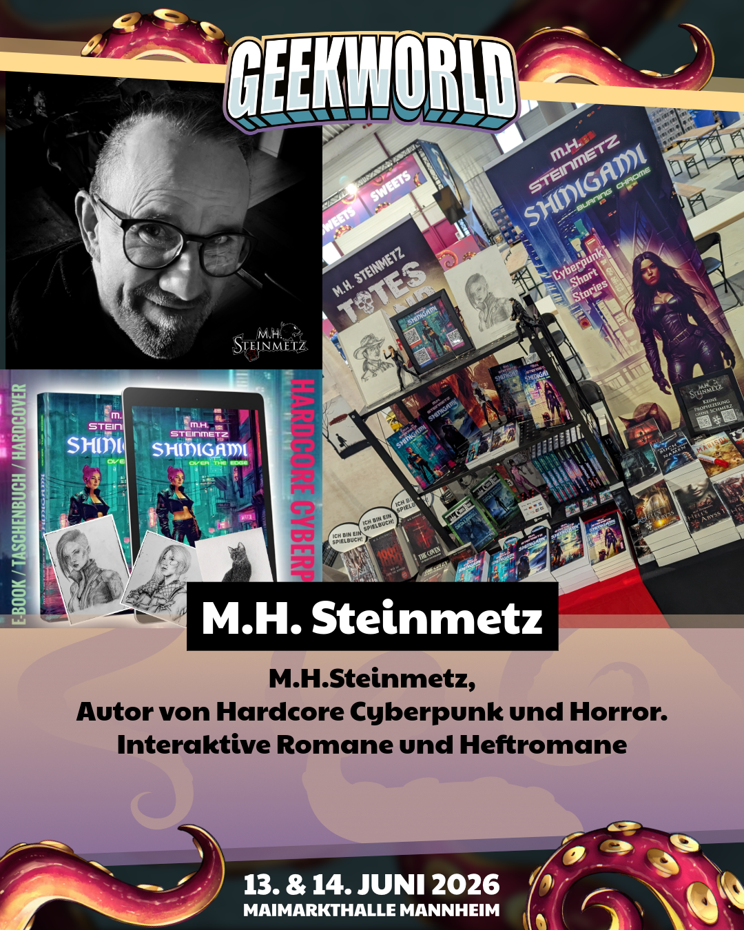 M.H.Steinmetz, Autor auf der GEEKWORLD.